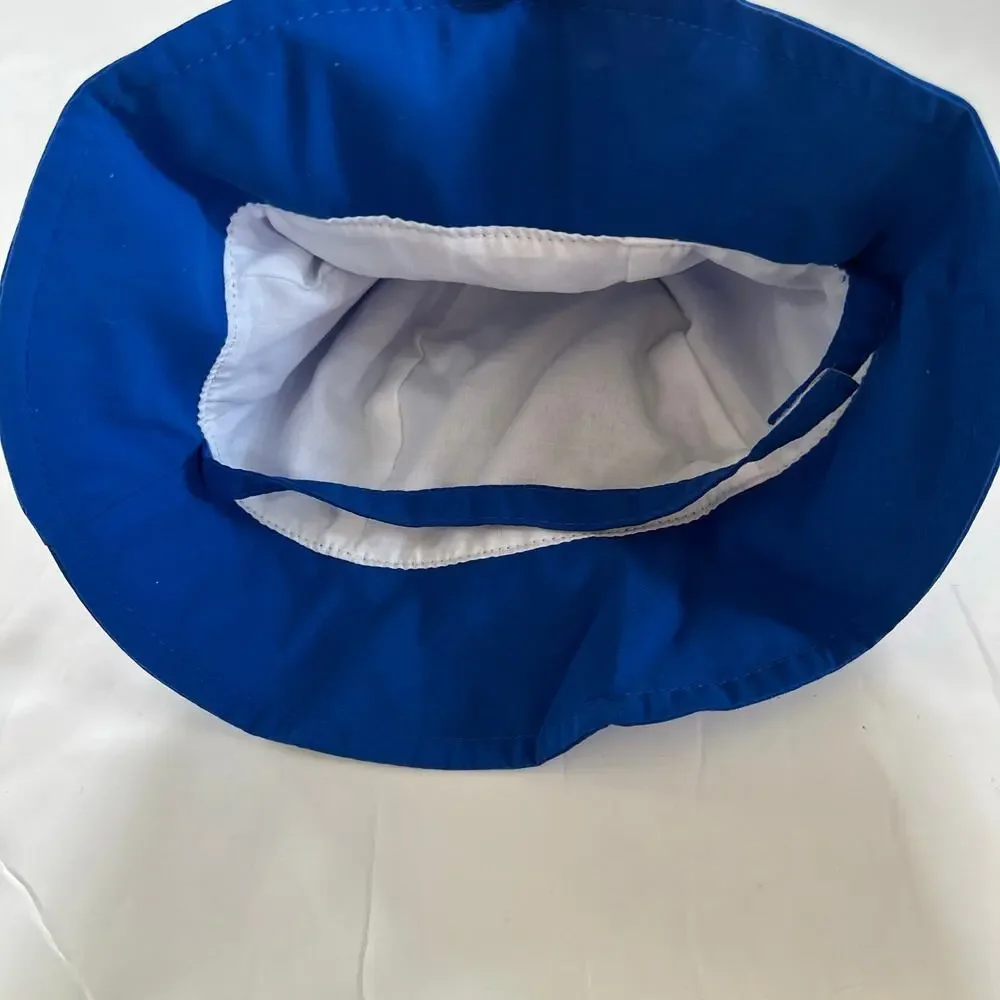 OP Baby UPF 50+ Solid Blue Bucket Hat - New with Tags